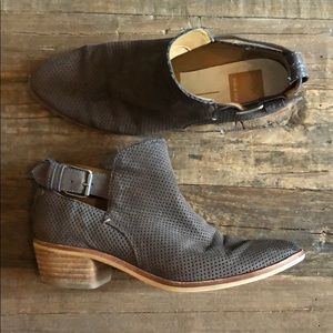 Dolce Vita Ankle Detail Perforated Booties